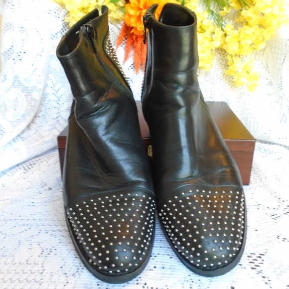 Stelle Monelle Shoes - Stelle Monelle Made In Italy Black Booties